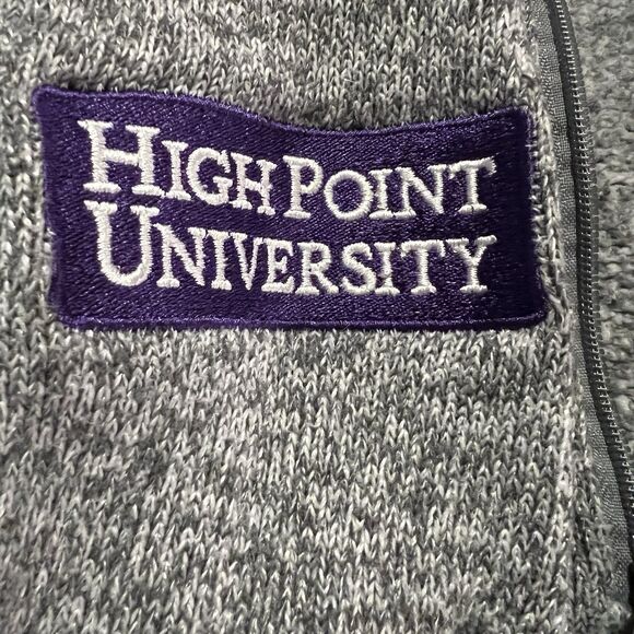 patagonia womens pullover Fleece Large High Point University 1/4 zip - Picture 3 of 6